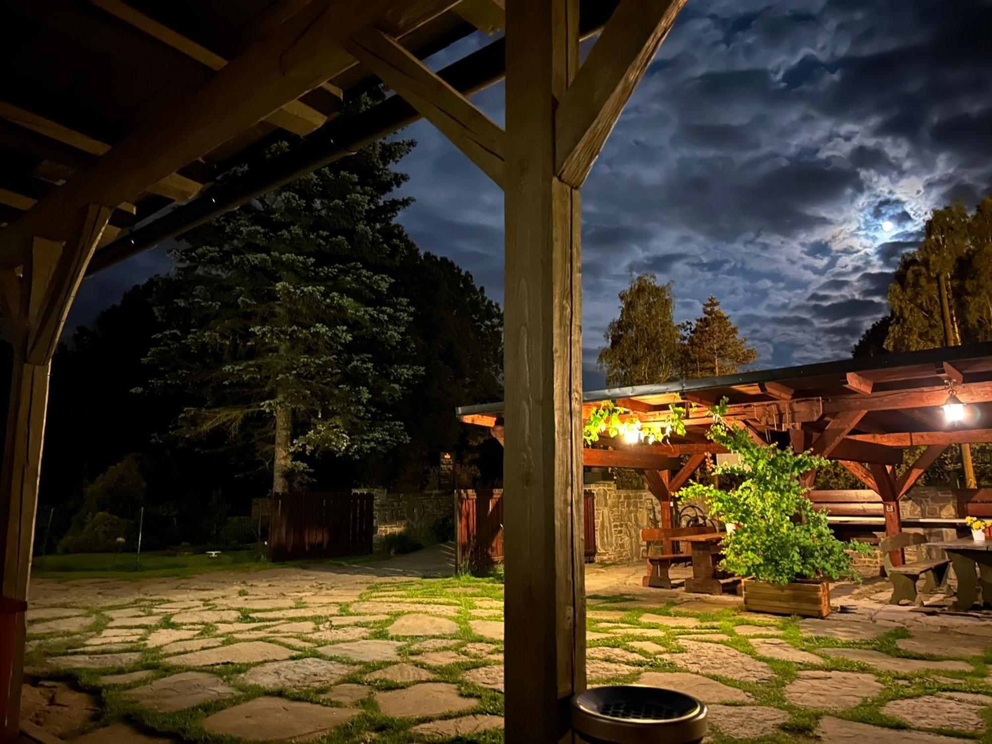 Penzion Baska Voda Cz Bagian luar foto