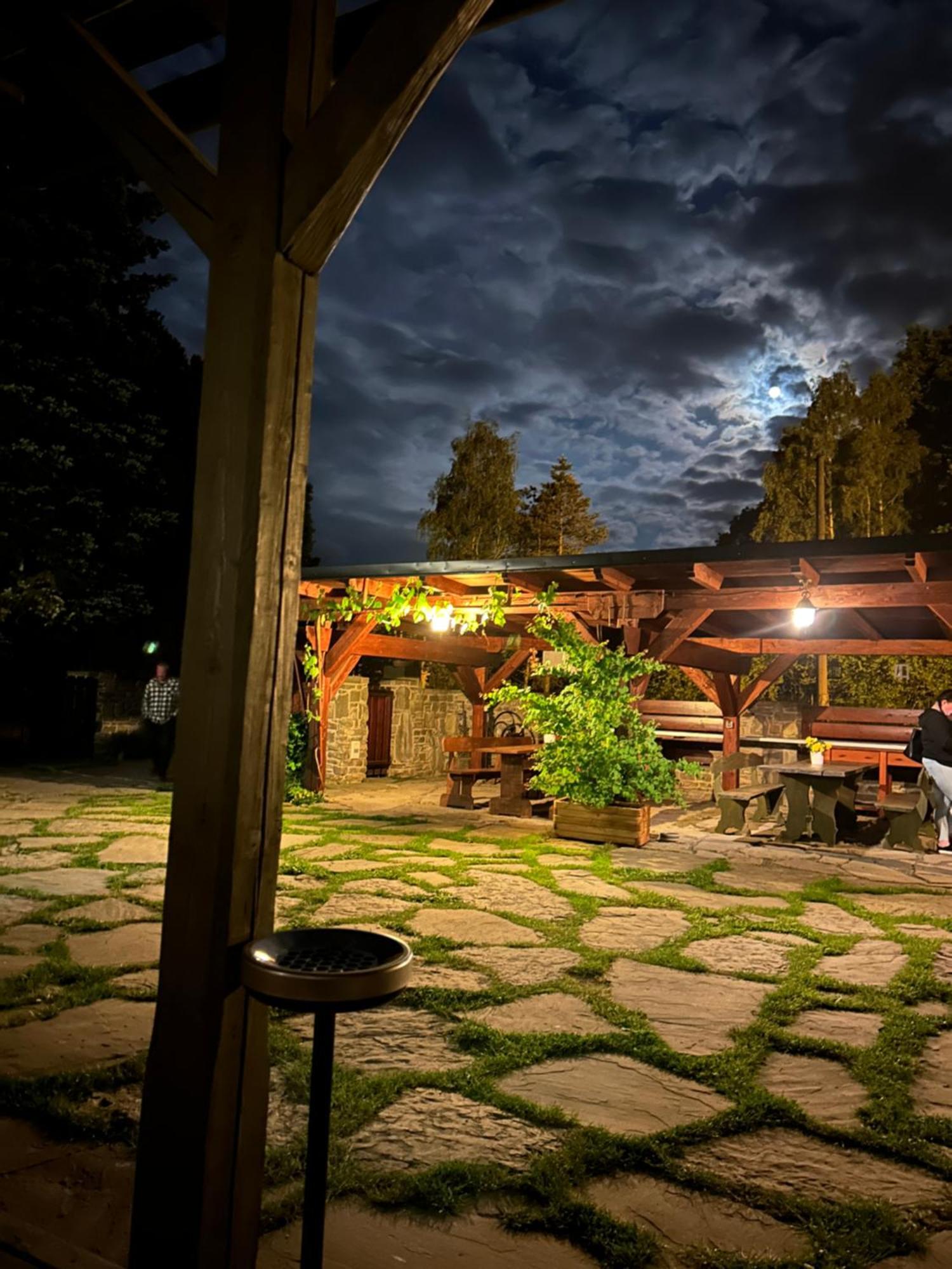 Penzion Baska Voda Cz Bagian luar foto
